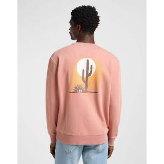 Lee Regular Graphic Rundhals-Sweatshirt  
