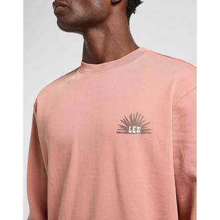 Lee Regular Graphic Rundhals-Sweatshirt  
