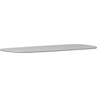 mutoni Plateau de table Tablo frêne misty blanc 220x100  