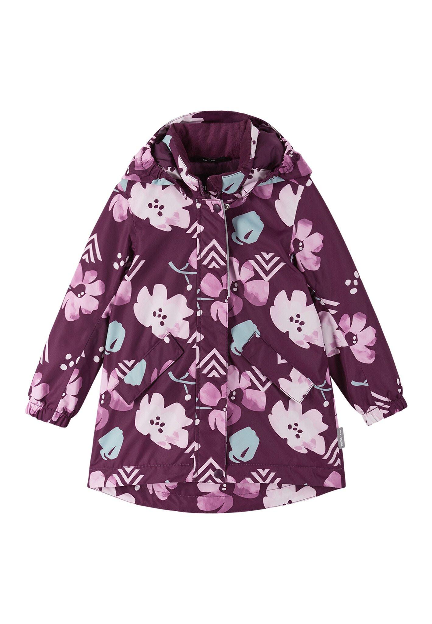 Reima  tec Mädchen Winterjacke Taho Deep purple 