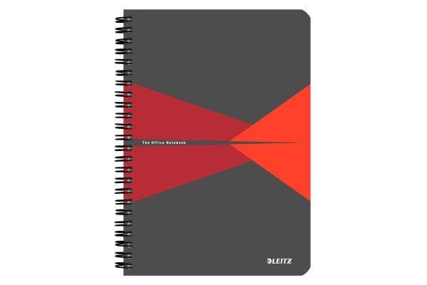 Image of LEITZ Collegeblock Office PP A5 44990025 rot liniert LEITZ Collegeblock Office PP A5 44990025 rot liniert