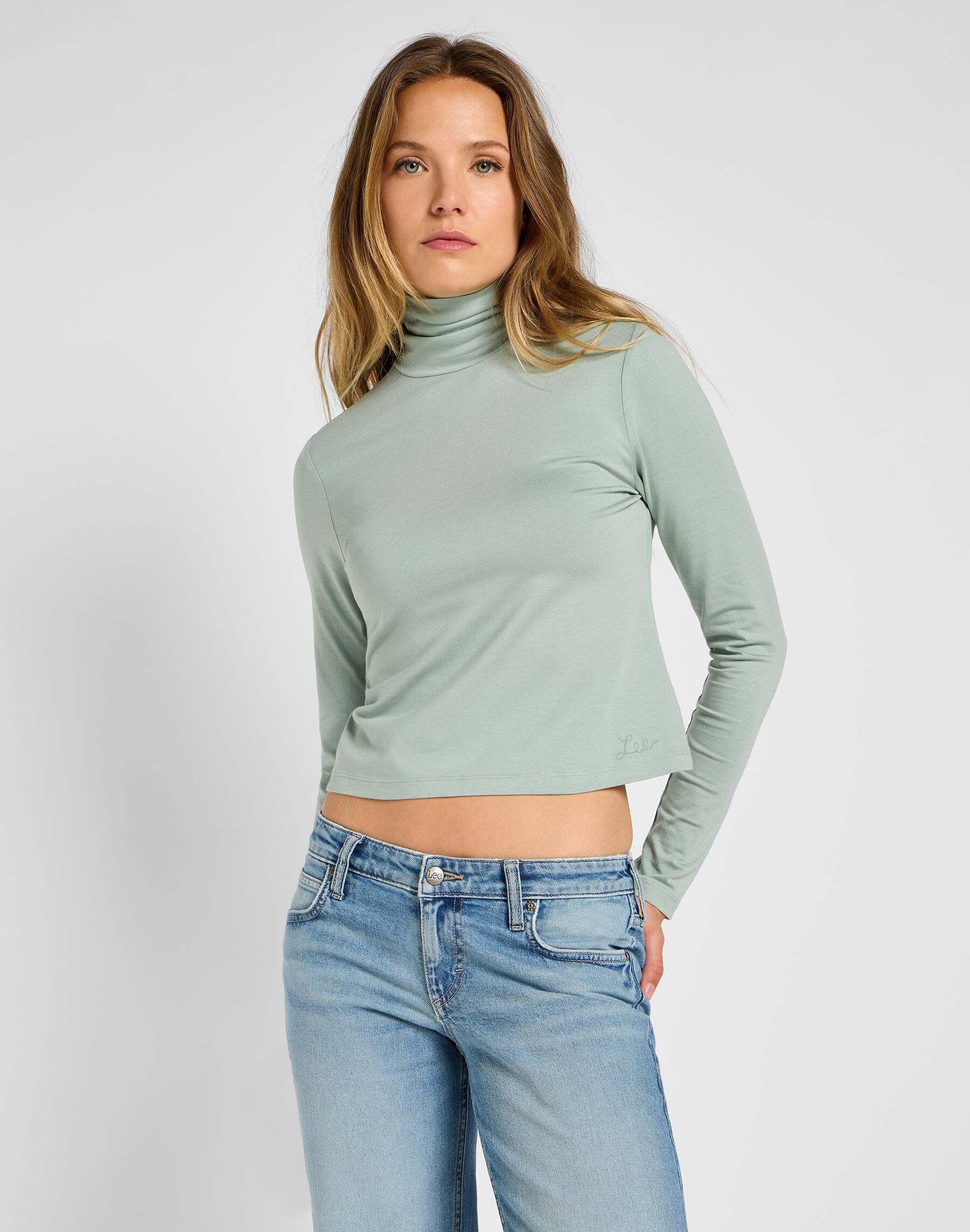 Lee  Langarmshirt Longsleeves Turtleneck 