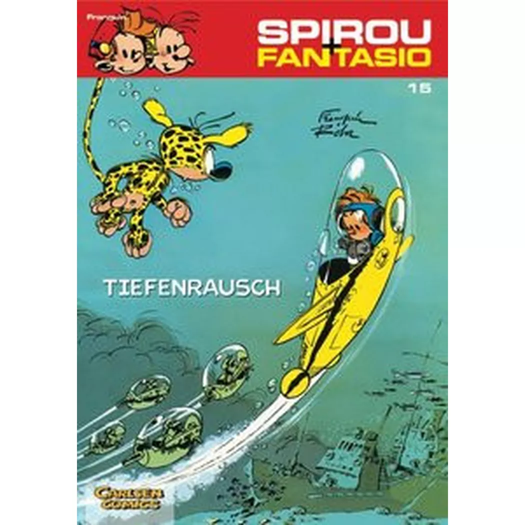 Carlsen Verlag - Spirou und Fantasio 15: Tiefenrausch