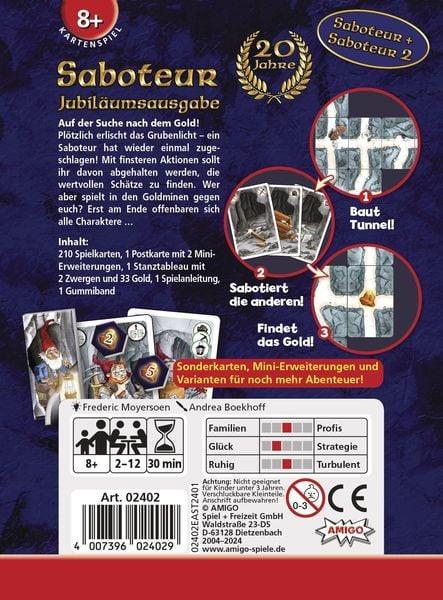 Amigo  Saboteur 20 Jahre-Edition 