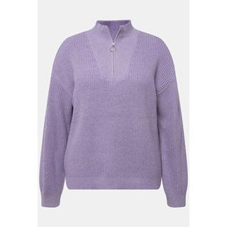 Ulla Popken  Pullover, Oversized, Toyerkragen, Langarm 