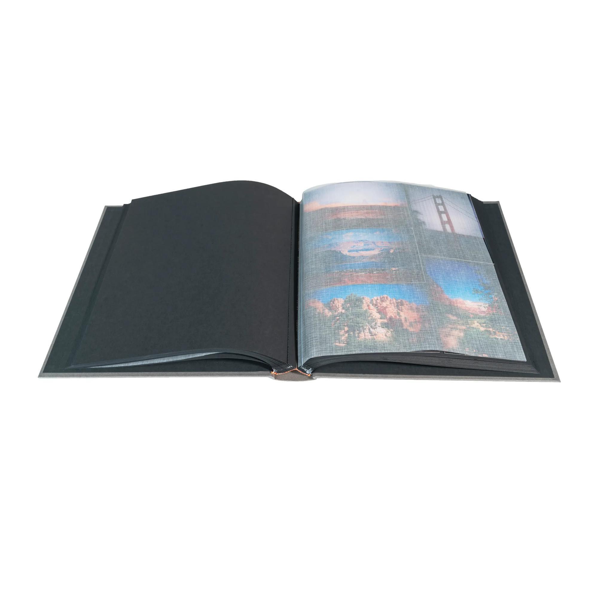 Exacompta Album photo livre 60 pages noires Milano  