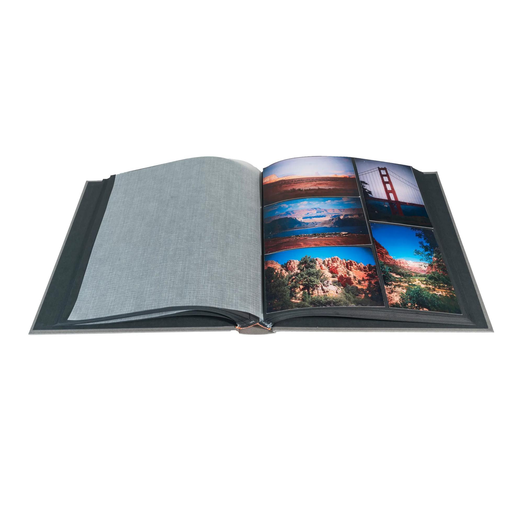 Exacompta Album photo livre 60 pages noires Milano  