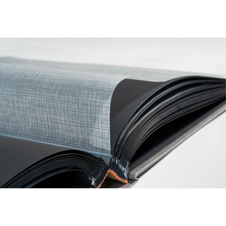 Exacompta Album photo livre 60 pages noires Milano  