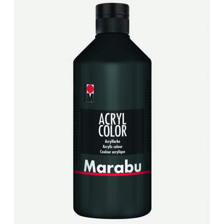 Marabu  Marabu 12010075073 Acrylfarbe 500 ml Schwarz Röhre 