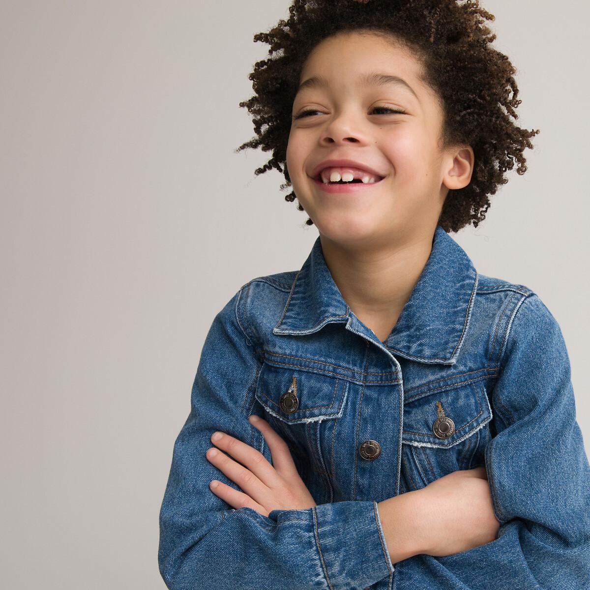 Image of Jeansjacke Jungen Blau 134/140