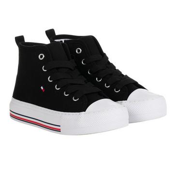 scarpe da ginnastica alte da bambina black