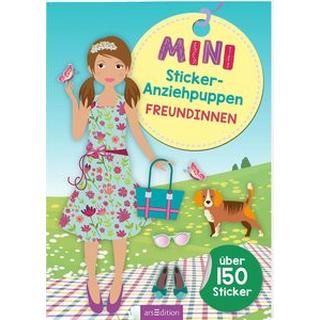 ARS EDITION  Mini-Sticker-Anziehpuppen - Freundinnen 