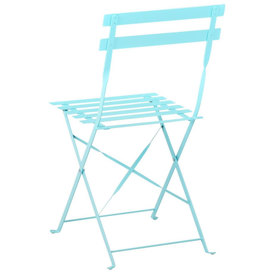 Beliani Bistro Set aus Stahl Modern FIORI  