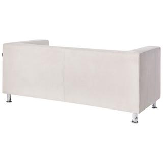 Beliani Canapé 3 places en Tissu chenille Glamour FLORO  