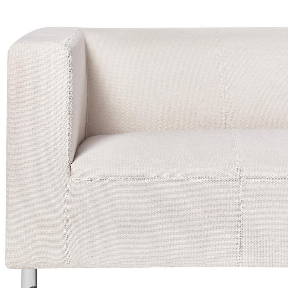 Beliani 3 Sitzer Sofa aus Chenillegewebe  FLORO  