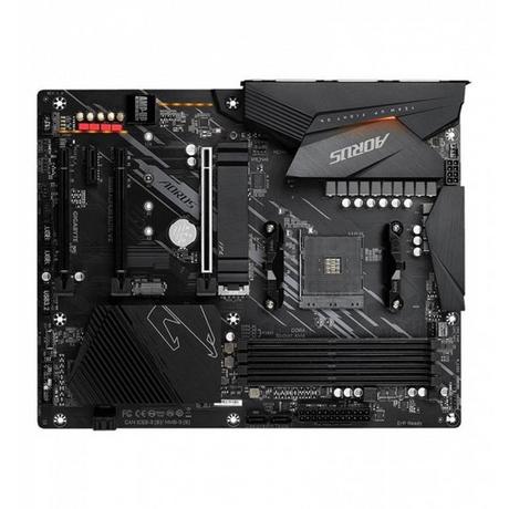 Gigabyte  B550 AORUS ELITE V2 Scheda madre - CPU AMD Ryzen 5000, VRM a 12+2 fasi, fino a 4733 MHz DDR4, 1xPCIe 4.0 + 1xPCIe 3.0 M.2, LAN 2.5GbE, USB 3.2 Gen 2 