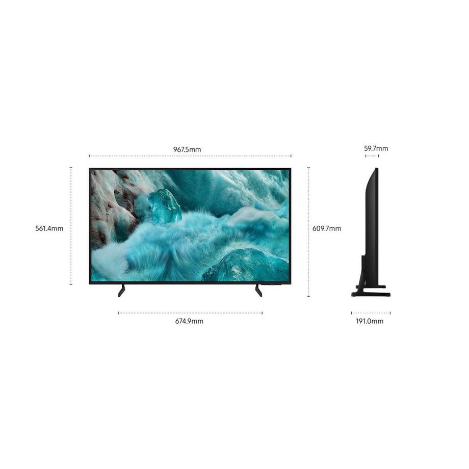SAMSUNG  TV 55" QLED Q7F 4K Samsung Vision AI Smart TV (2025) QE55Q7FAAUXX 