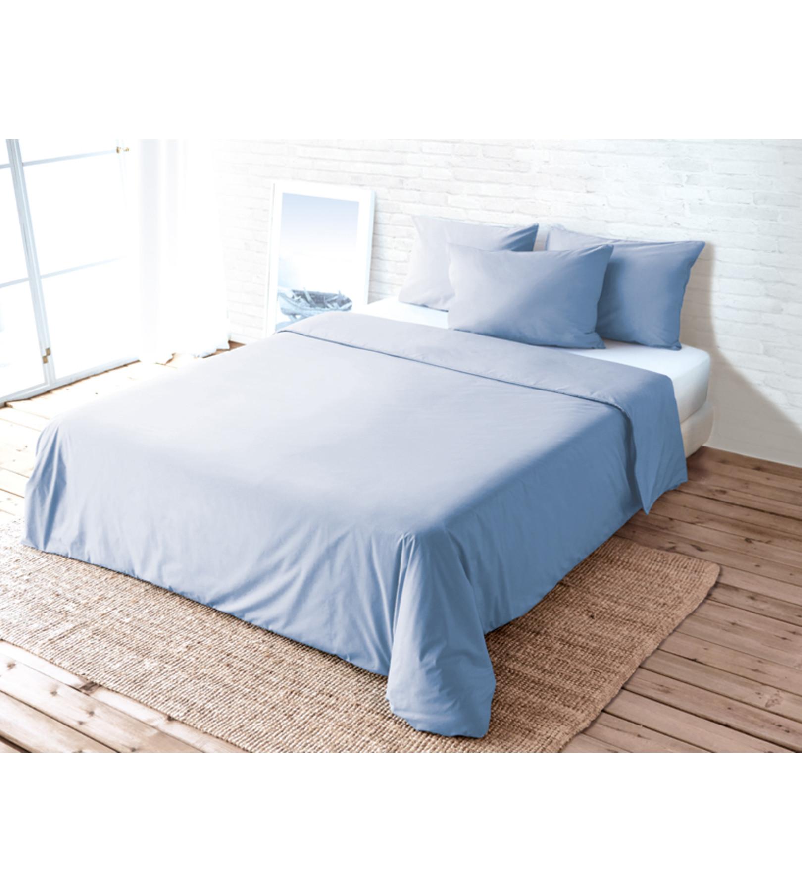 Living Home Uni Perkal Set de linge de lit  