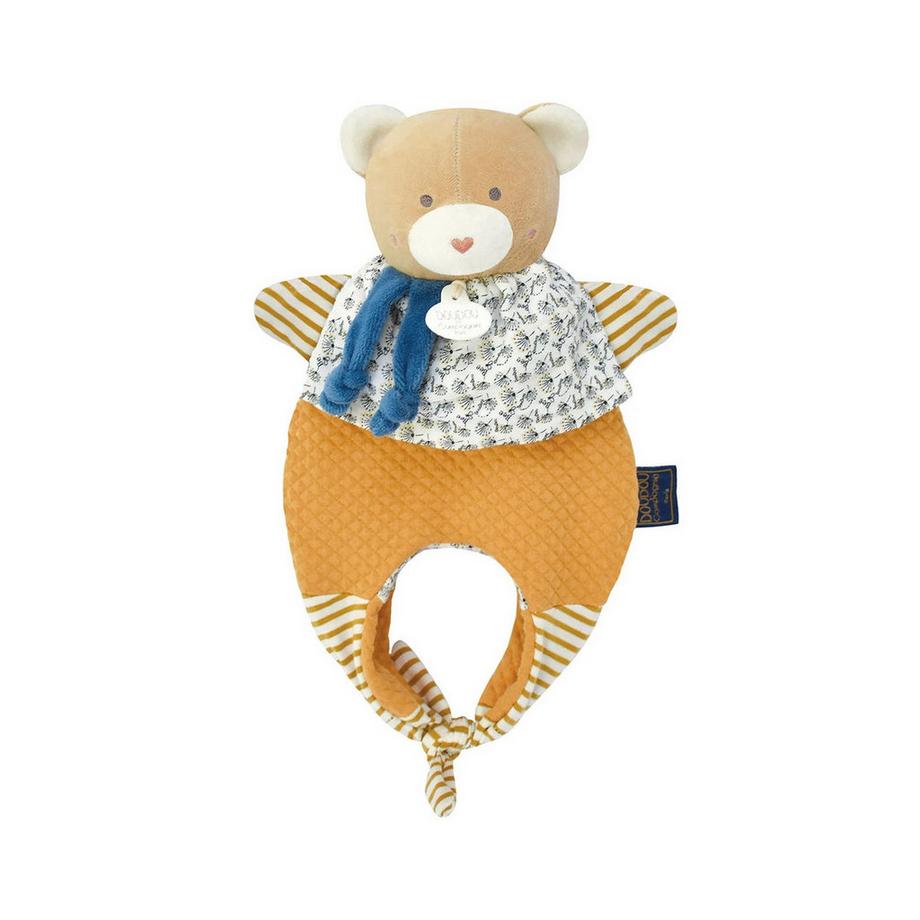 DouDou et compagnie  Amusette Bär Schmusetuch (30cm) 