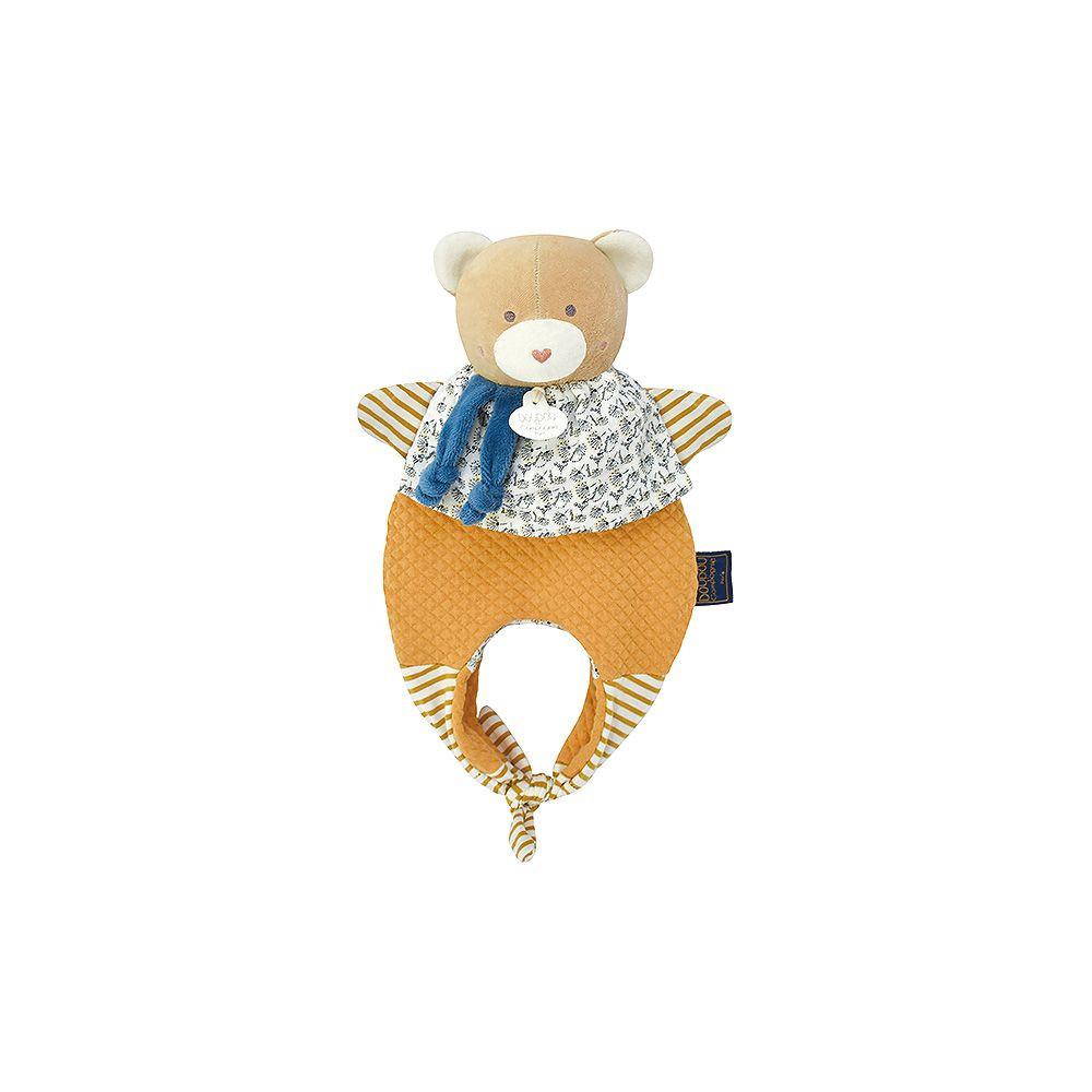 DouDou et compagnie  Amusette Bär Schmusetuch (30cm) 