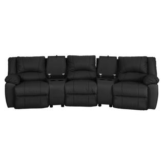 Vente-unique Relaxsofa 3Sitzer Leder AROMA  