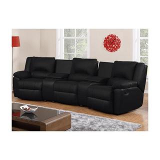 Vente-unique Relaxsofa 3Sitzer Leder AROMA  