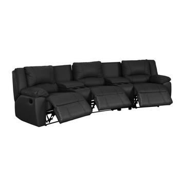 Relaxsofa 3Sitzer Leder AROMA