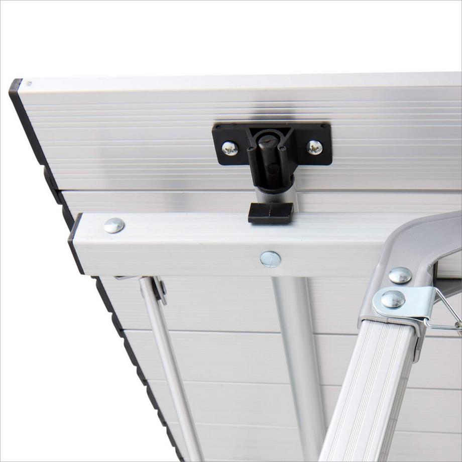 Arebos Tavolo da campeggio in alluminio pieghevole tavolo Outdoor  