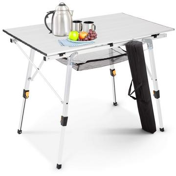 Table de camping Table à roulettes en aluminium Table pliante Outdoor