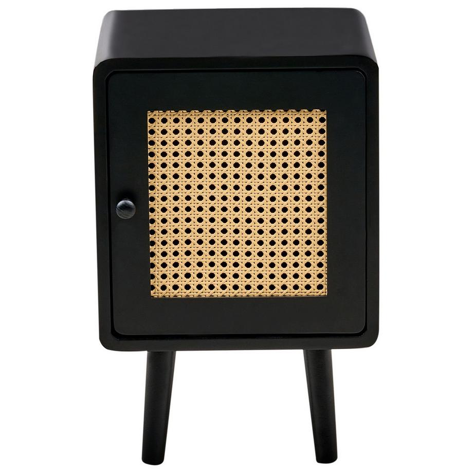 Beliani Table de chevet en MDF Rustique LEFROY  