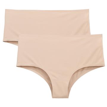 Lot de 2 shorties en microfibre-Invisible