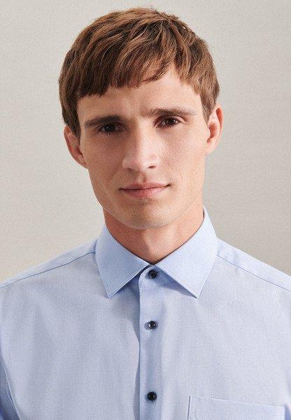 Seidensticker Camicia Business Regular Fit Manica Lunga Tinta Unita  