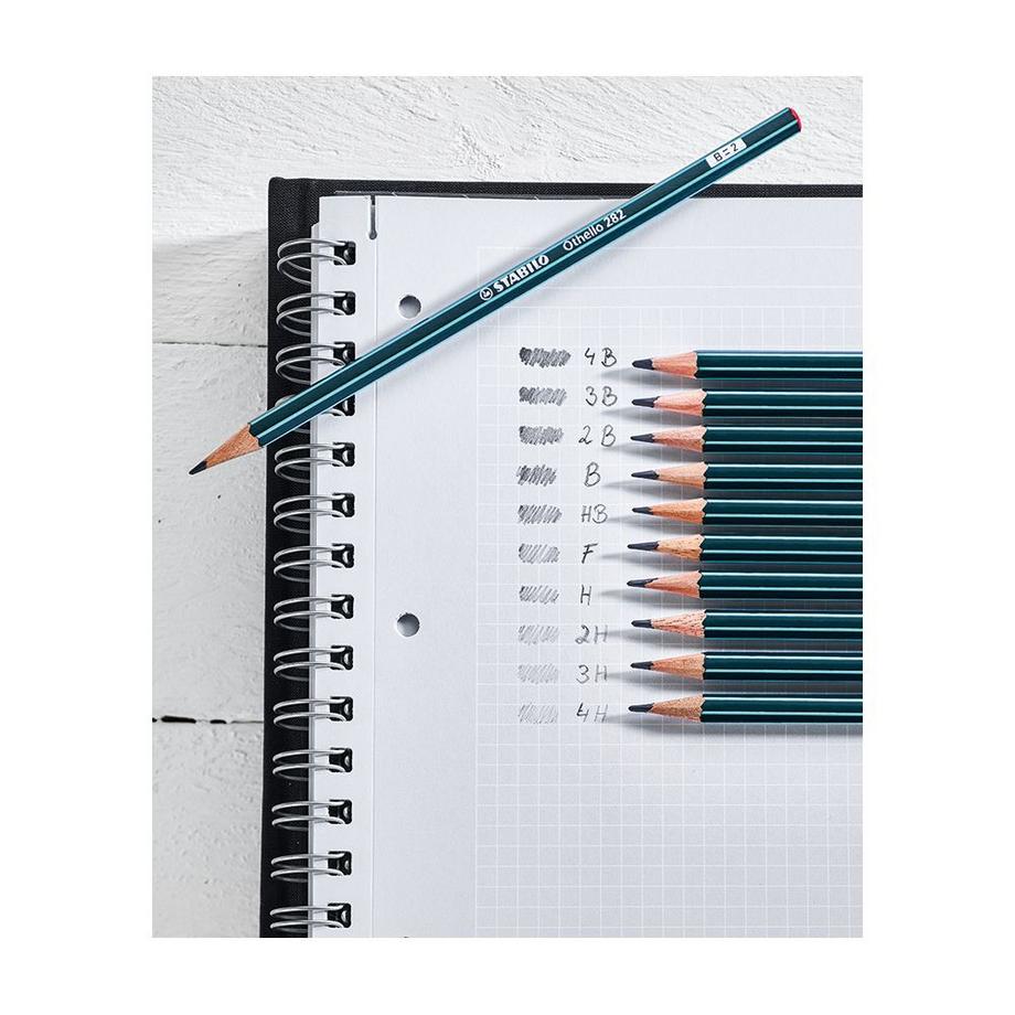 STABILO Othello Bleistift mit Gummikapsel  