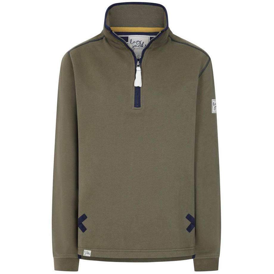 Lazy Jacks Sweatshirt  , mit kurzem Reißverschluss  