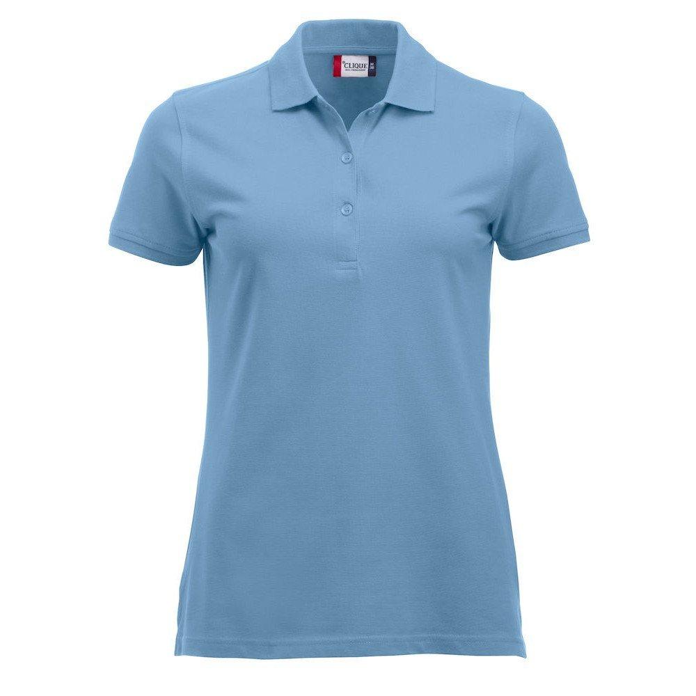 Image of Marion Poloshirt Damen Hellblau L