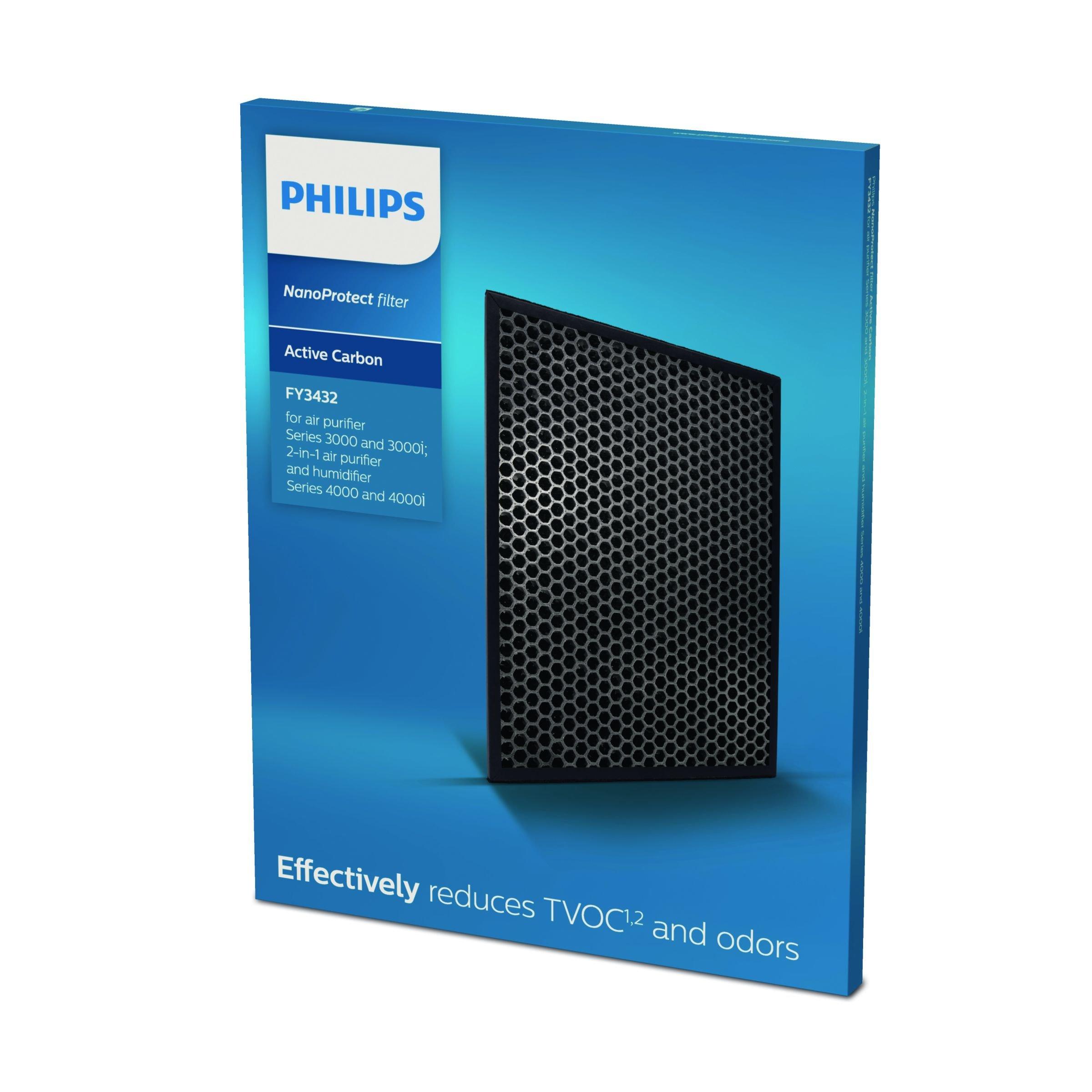 PHILIPS Philips 3000 series Riduce i TVOC* Riduce i cattivi odori Filtro Nano Protect  