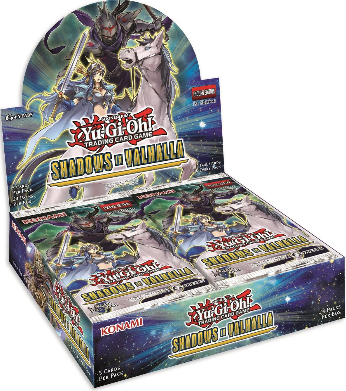 Yu-Gi-Oh!  Shadows in Valhalla Booster Display - 1. Auflage  - DE 