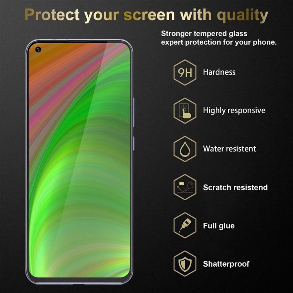 Cadorabo  Plein écran Film de protection compatible avec Huawei NOVA 7 SE - Verre de protection d'écran durci (Tempered) d'une dureté de 9H avec 3D Touch 