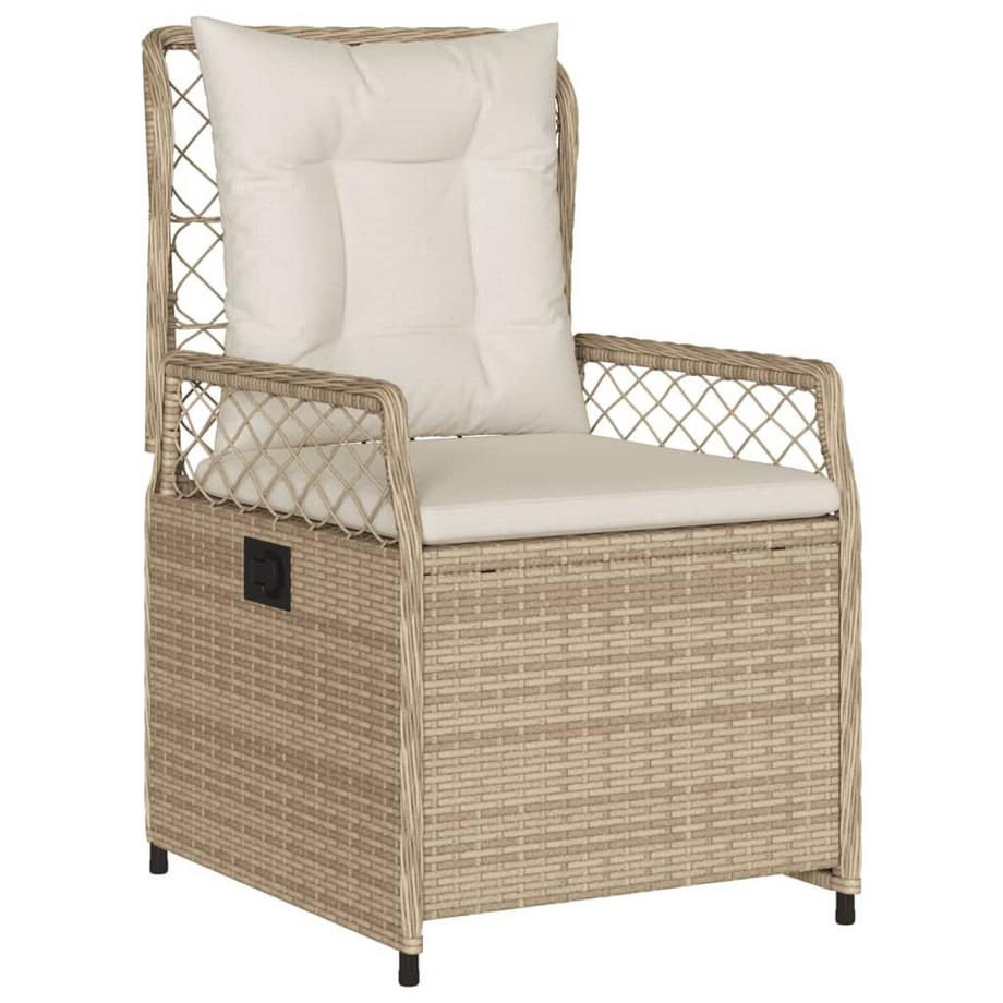 VidaXL Gartensessel verstellbar poly-rattan  