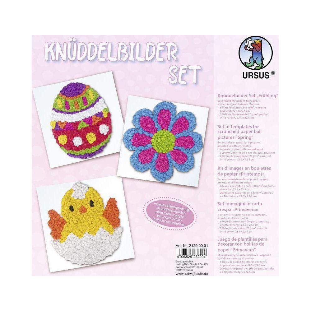 Image of Bastelset Knüddelbilder Frühling Unisex Multicolor ONE SIZE