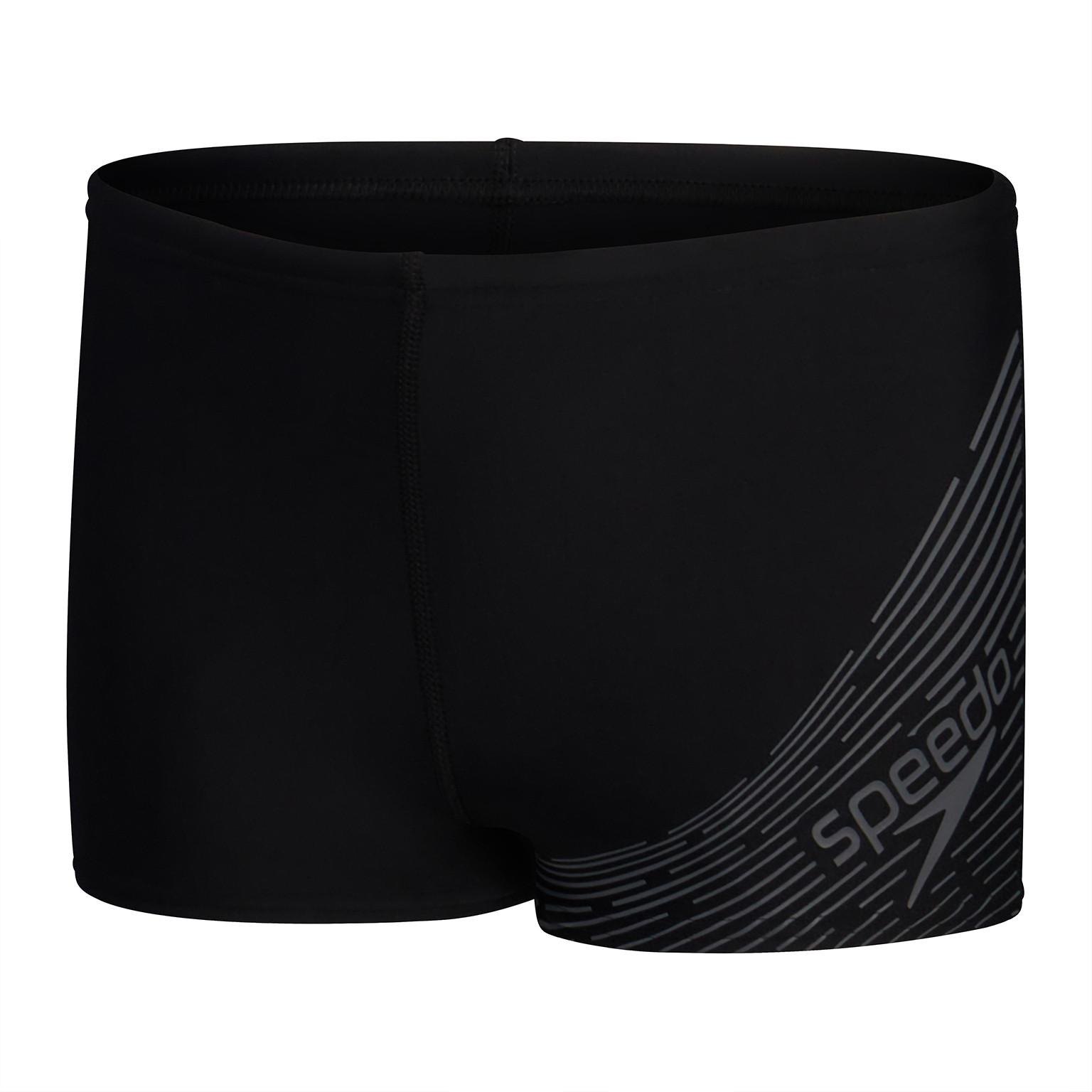 Image of Badeboxer Kind Eco Medley Logo Aqsh Unisex 12A