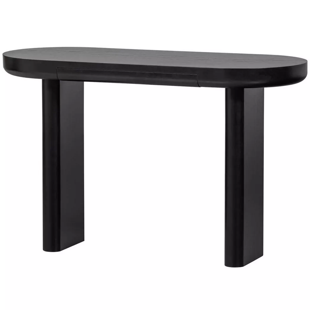 mutoni - Schreibtisch Mael Furnier 120, One Size, Schwarz
