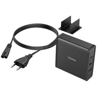 hama  Universal-USB-C-Ladestation, 3 Ports, Power Delivery (PD), 5-20V/65W 