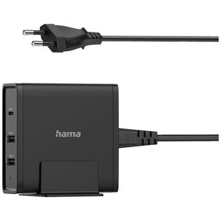 hama  Universal-USB-C-Ladestation, 3 Ports, Power Delivery (PD), 5-20V/65W 