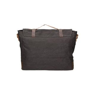 Gave Lux Canvas und Leder Umhängetasche  