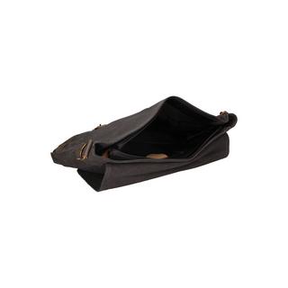 Gave Lux Canvas und Leder Umhängetasche  