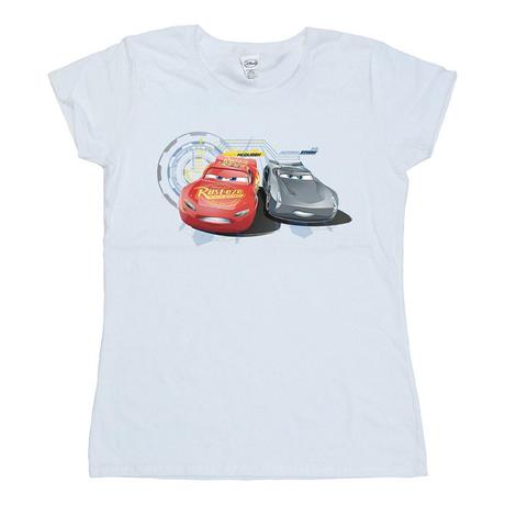 Disney  Cars Lightning Vs Storm TShirt 