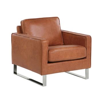 Fauteuil en Cuir PU Rétro VIND