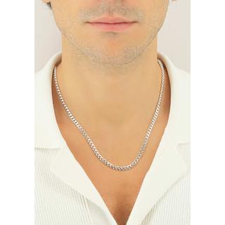 MUAU Schmuck  Collier Panzer Silber 925, 4.5mm, 60cm 