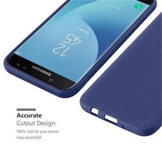 Cadorabo  Hülle für Samsung Galaxy J7 2017 TPU Silikon Frosted 